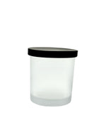 Envase Matizado Para Vela Con Tapa