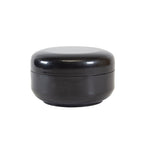 Pomadera Acrílico Negra 100ml con Tapa Negra