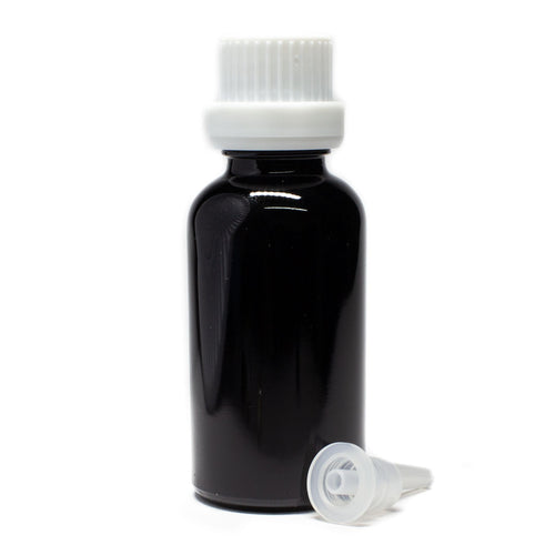 Frasco Negro 30ml con Inserto