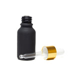 Frasco Negro Matizado 15ml con Bulbo