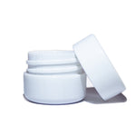 Pomadera Estireno 6g. Base Blanca Con Tapa Blanca