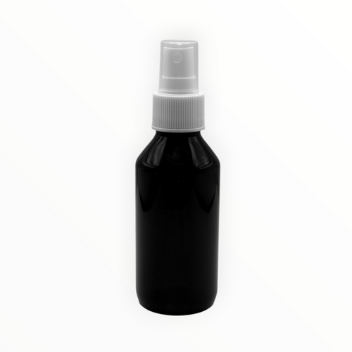 Envase de PET Ambar 240ML con Atomizador boton