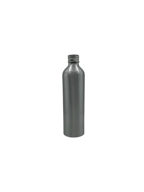 Envase de aluminio 250ML con tapa plana aluminio