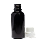 Frasco Negro 30ml con Inserto