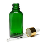 Frasco Verde 30ml con Bulbo