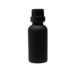Frasco Negro  Matizado 50ml con Inserto